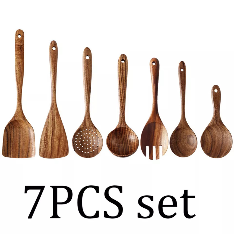 NatureChef™ Premium Wooden Utensils