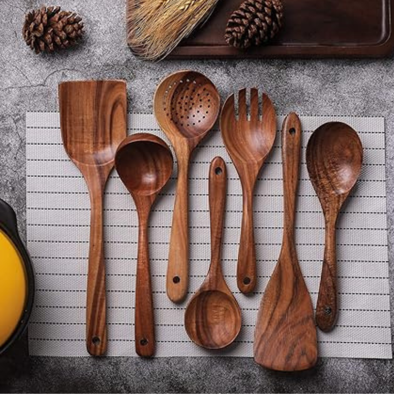 NatureChef™ Premium Wooden Utensils