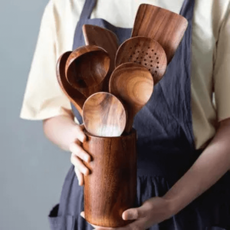 NatureChef™ Premium Wooden Utensils